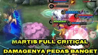 MARTIS JUNGLER FULL CRITICAL BUILD TERBARU DAMAGENYA PEDAS BANGET