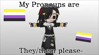 My pronouns are they them meme || SCP gacha || Agent Diogenes
