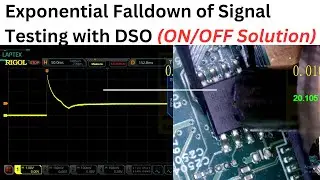 Laptop ON OFF Concept with Solution | lv115sk 15277| Standby Exponential Fall Down Testing with DSO