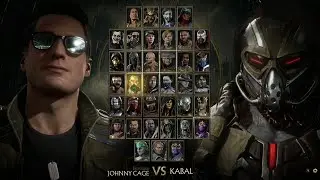 Johnny Cage Vs Kabal Mortal kombat 11