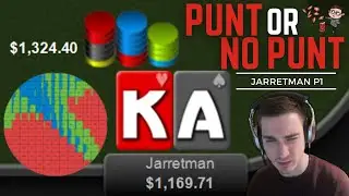 Punt or No Punt?! Jarretman Has NO CLUE What to Do Vs 'UBER Genius' at $2000NL?! Part 1