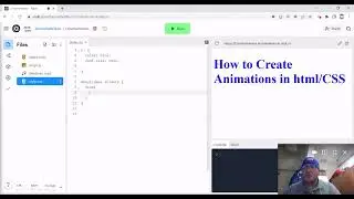 Creating Text Animations in htm/css