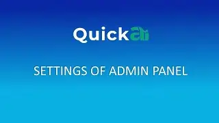 Settings Admin Panel Of QuickAI OpenAI - ChatGPT - AI Writing Assistant & Content Generation as SaaS