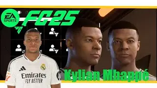 EA FC 25 - Create Kylian Mbappé Pro Clubs (Face Creation)