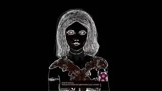 I like tea.  #darkhumor #experimentalanimation #creepygirl #goth #teadrinker #people #spooky