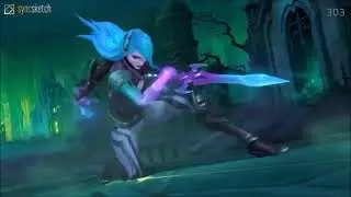 WR Death Sworn Kat breakdown