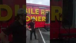 Denny's semi rig, disaster relief for Tampa, great folks