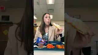 School lunch: quesadilla