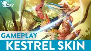 Vainglory || Sylvan Kestrel T1 Jungle Skin Gameplay *Sexiest Skin NA*