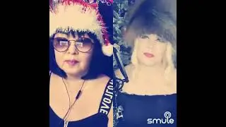 С Новым годом,смульный дуэтик,сейчас они крайне редки),поэтому особо ценны,с великолепной Сандрой💝