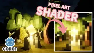 Pixelation Shader in Godot 4.0 (Beginner's Perspective)