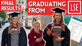 FINAL DEGREE RESULTS REACTION & GRADUATING FROM LSE !! //GRADUATION DAY VLOG & LIVE RESULTS REACTION