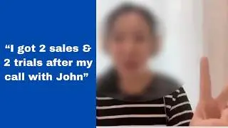 I Got 2 Sales & 2 Trials After One Call With John - Sharing by a Phonics Teacher