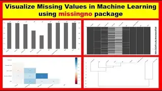 Machine Learning | Handling missing values | Visualize Missing Values using missingno package
