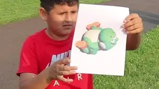 Harassing people with fat Yoshi 2