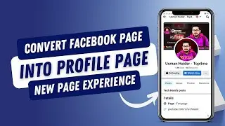 How to Switch Classic Page to Facebook New Pages Experience 2023 | Convert Old Page to New Page