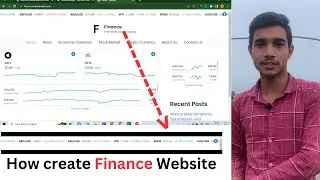 How to Create Finance Website 2023 || #financewebsite @EarnWithLabronaa