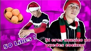 COCINANDO BUÑUELOS || 50 likes !! || Dos Claves xD