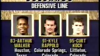 1987 Nov 28 - Nebraska vs Colorado