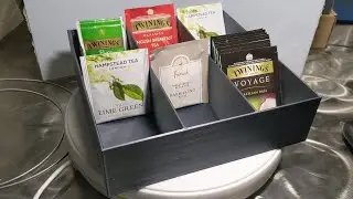 3D Print Useful: Big Tea Holder (Box) // Stampa 3D Utile: Grande Contenitore Bustine del Tè