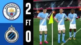 Manchester City 2-0 Club Brugge | UEFA Champions League | Round 7 | Football League 2026