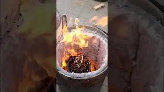 Motor melt down , casting cubes