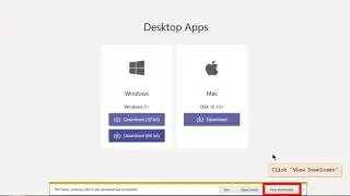 MP4 Teams client download instructions