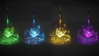 Stylized Loot Drop VFX | Unity