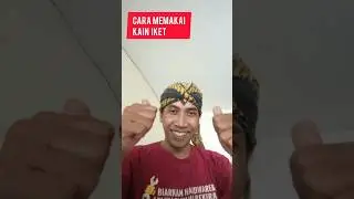 Cara Memakai Kain Iket Jawa