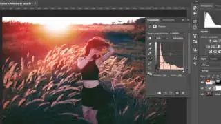 Cómo crear un mágico atardecer - Tutorial Photoshop