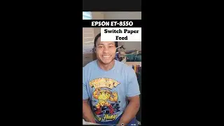 Epson Ecotank ET-8550 Change Paper Feeder