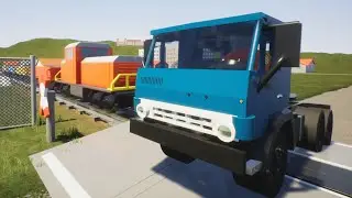Train Crashes on Railroad #1 | BRICK RIGS