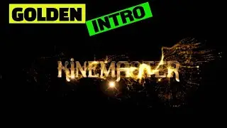 How to make golden spark particle intro in kinemaster