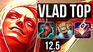 VLAD vs RIVEN (TOP) | 10/1/7, 1200+ games, 1.6M mastery, Legendary | NA Diamond | 12.5