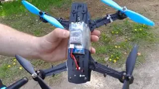 JJRC x1 на раме ZMR250 медленные, стабильные полеты