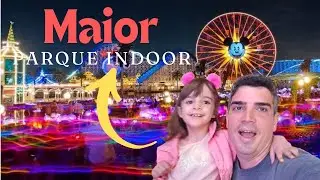 O MAIOR PARQUE DE DIVERSÕES INDOOR!