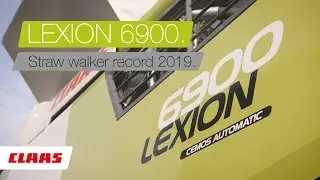 CLAAS LEXION 6900. Straw walker record 2019.