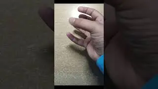 I also wanted to do this trend 😂 (hand reveal🥺)