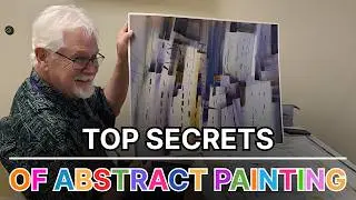 WATERCOLOR abstract painting tips | STERLING EDWARDS shares his watercolor secrets | painting hacks