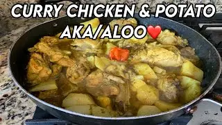 How to make Curry Chicken and Aloo!