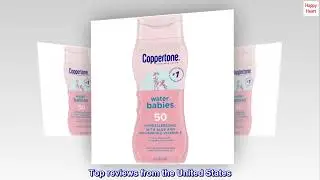 Coppertone Water Babies Sunscreen Lotion SPF 50, Pediatrician Recommended Baby Sunscreen