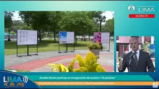 Alcalde Muñoz participa en inauguración por aniversario del Centro Cultural de España
