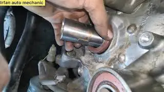 Remove and Replace Crankshaft oil Seal