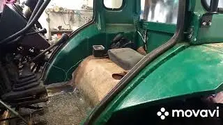 Установка фсо доп освещения на самодельный трактор мини мтз.