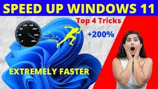 [4 Tricks] How to Speedup 🚀 Windows 11 Performance [Best Optimization Settings] | Windows 11 Lag Fix