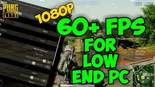 Best graphics settings for Pubg PC Lite (60+fps 1080p) | New and Best | No click-bait