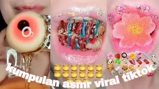 kumpulan asmr viral tiktok || makan sesuai emoji || Icha's Channel