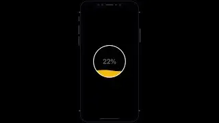 iOS Swift Water Wave Progress Bar | Thanh Tiến Trình Sóng Nước