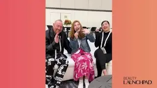 Beauty Launchpad Interviews William Whatley and Bahira Shami at Cosmoprof Miami