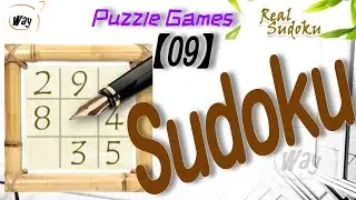 [Sudoku] How to play Real Sudoku [9/14] - Challenging Level [1]